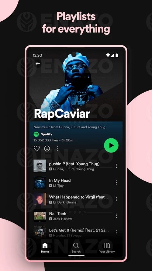 Spotify Premium 6 da Enazo Spotify X Apk Mod