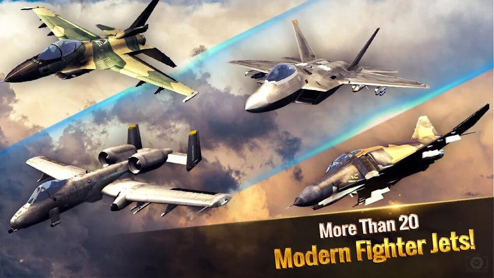 Download Ace Fighter Modern Air Combat Mod Apk Unlimited Money