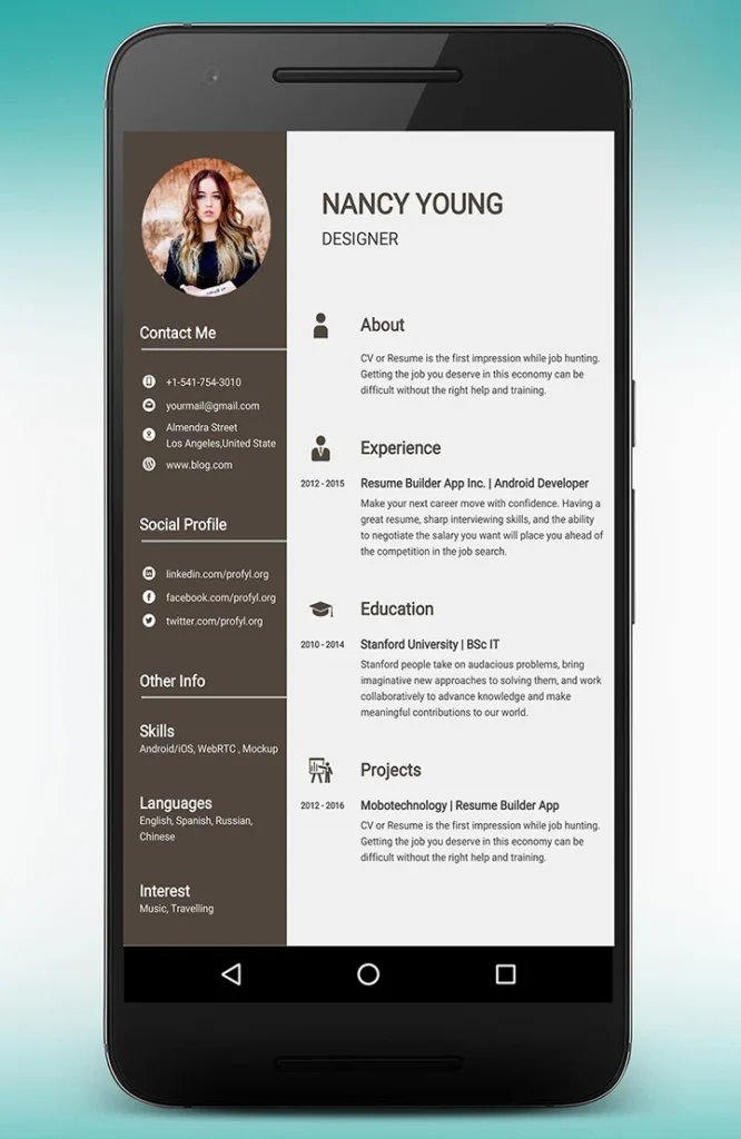 Cv Maker Resume Builder Pro Mod Apk