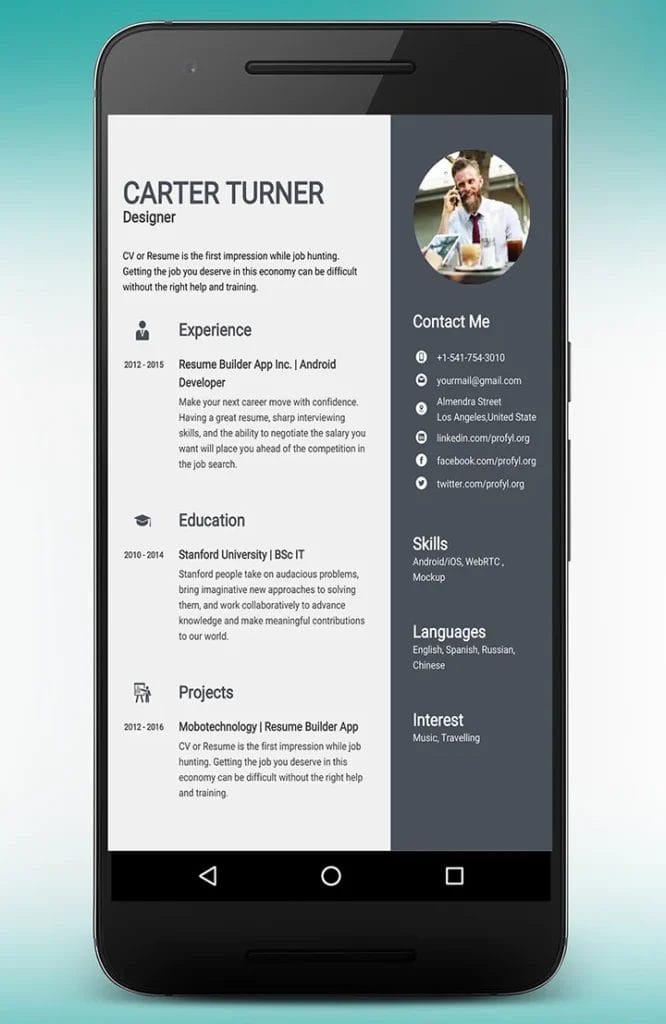 Cv Maker Resume Builder Premium Apk