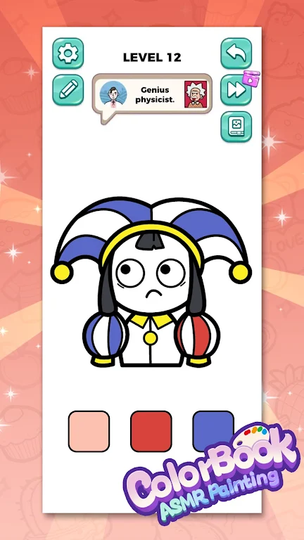 Color Book ASMR Painting App