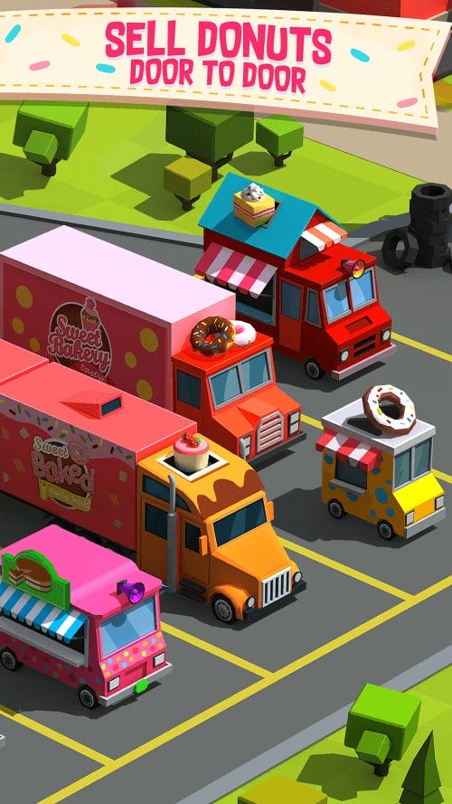 Download Donut Factory Tycoon Games Mod