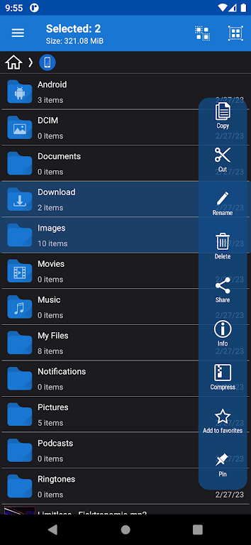Download Fennec File Manager Mod