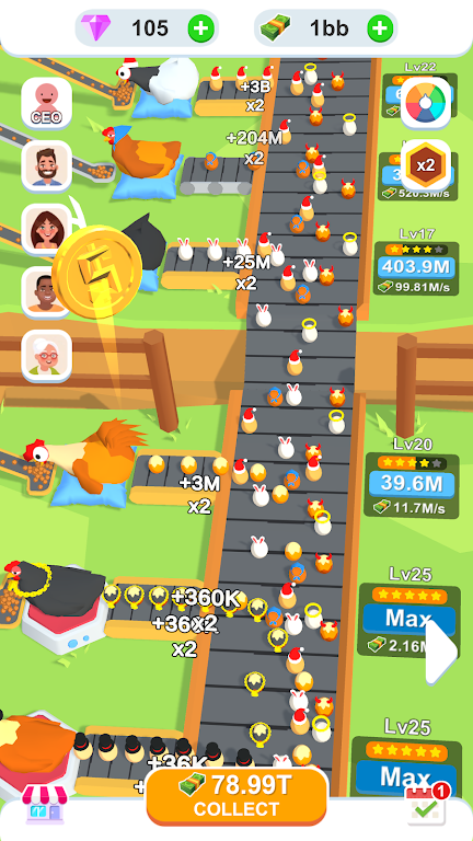 Idle Egg Factory Mod Apk Unlimited Money And Gems Download