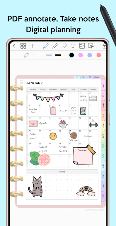 Penly Digital Planner & Notes Apk Mod