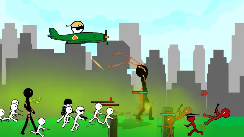 Stickman Trenches Free Game