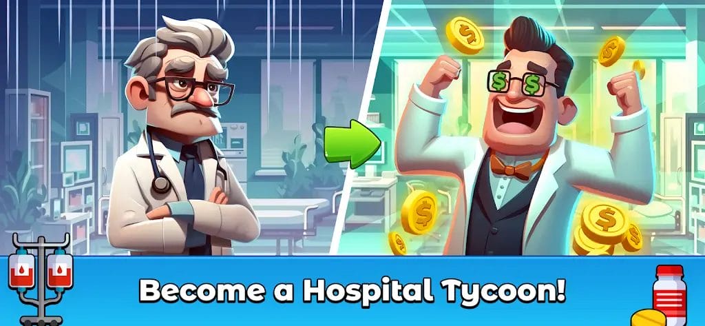 Idle Hospital Empire Tycoon Mod Apk