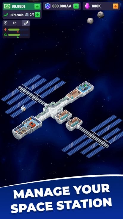 Idle Space Station Tycoon Unlimited Money