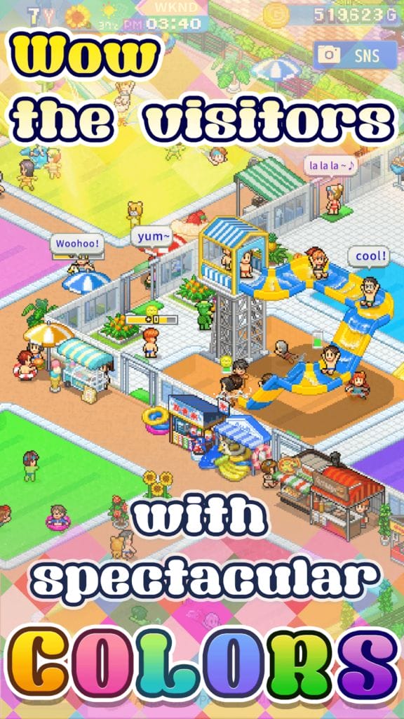 Kairosoft Pool Slide Story Mod Apk