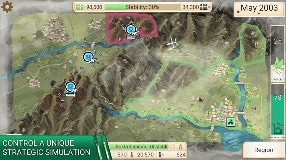 Download Rebel Inc Mod Unlimited Money