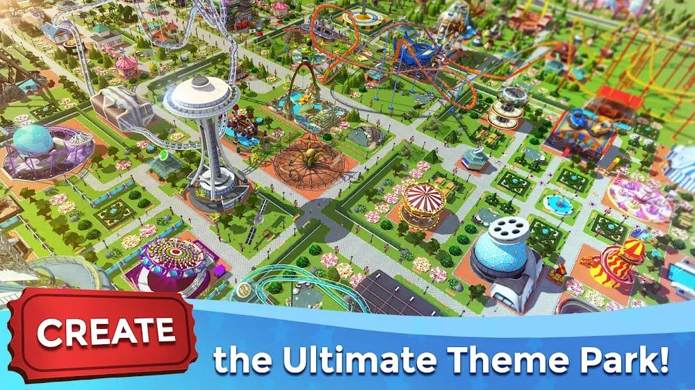 Download Rollercoaster Tycoon Touch Mod Apk