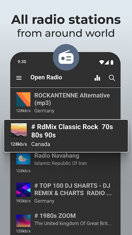 Open Radio App