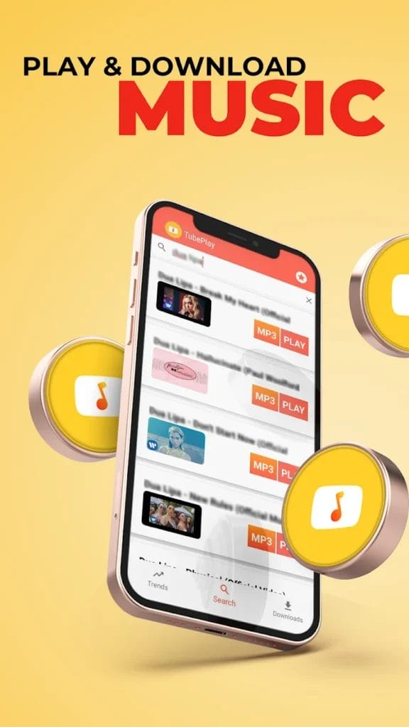 Tube Play Music MP3 Downloader Mod Apk