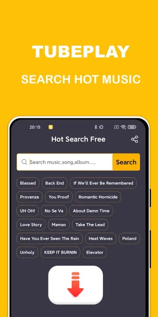 Tubeplay MP3 Downloader Apk Mod
