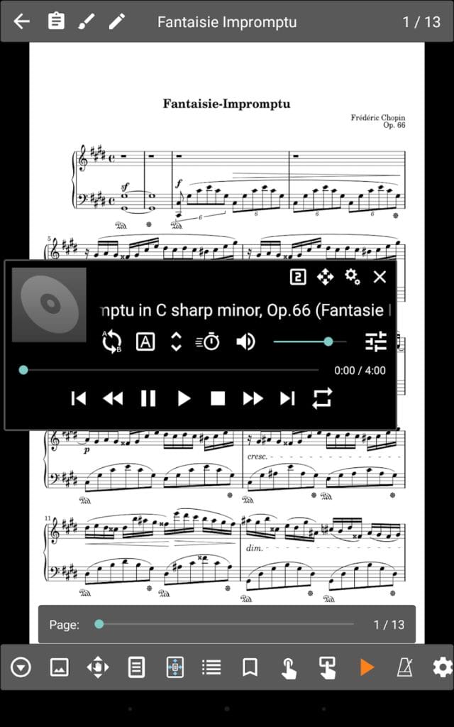 Mobilesheets App
