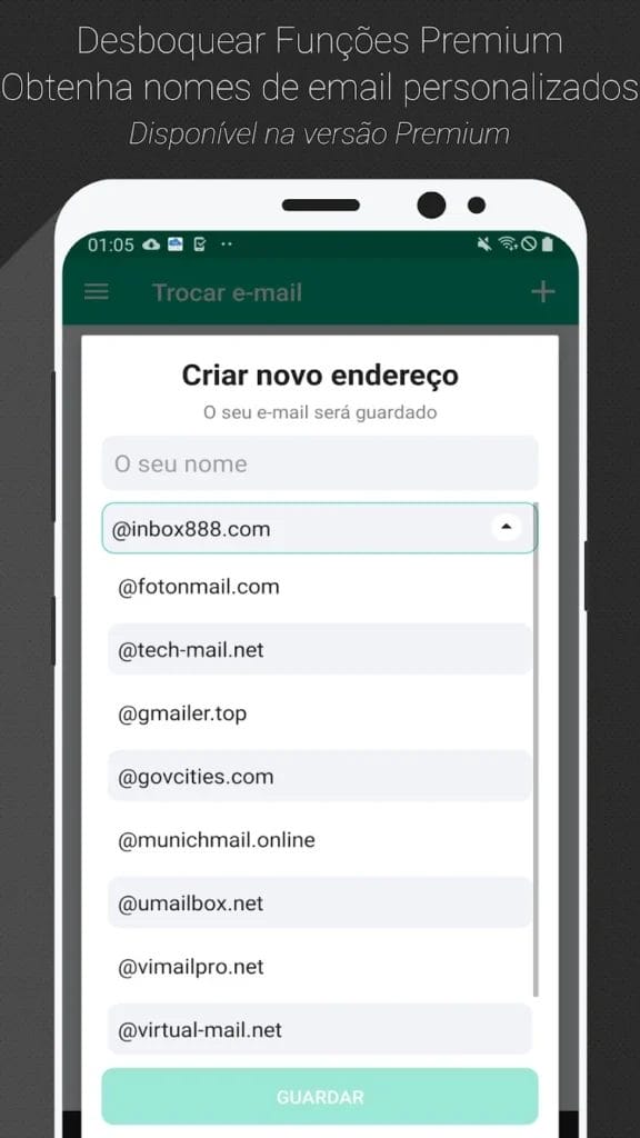 Download Temp Mail Premium Mod Apk