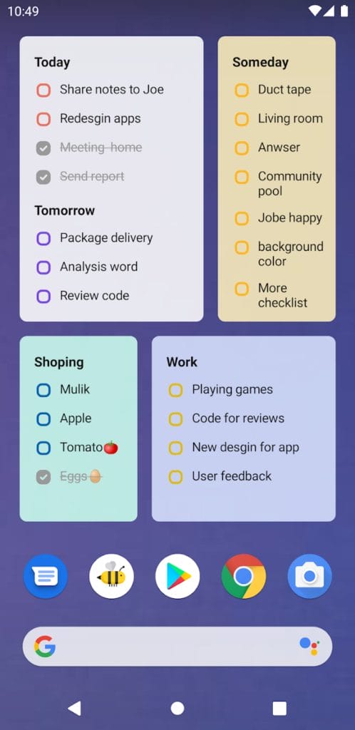 Bee Todo-Task Widget Remind Apk Mod