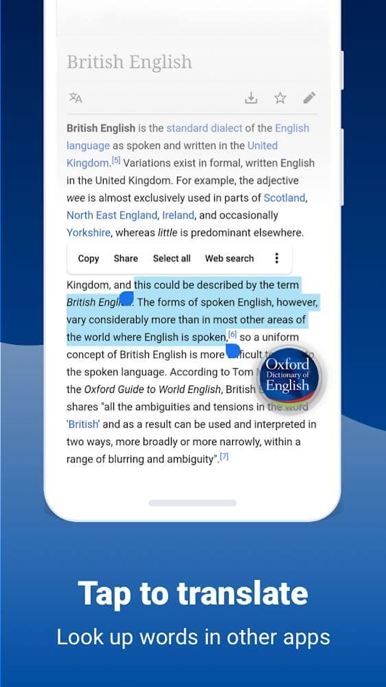 Download Oxford Dictionary & Thesaurus