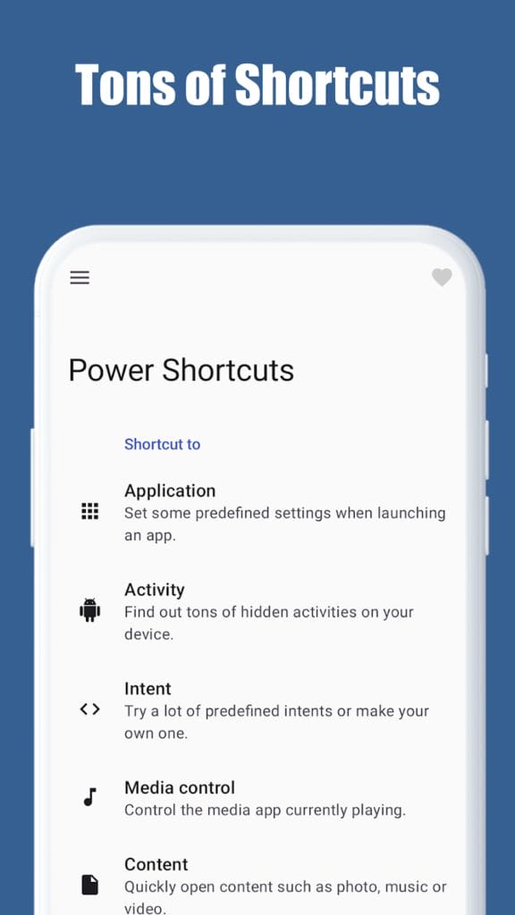 Power Shortcuts Pro Apk