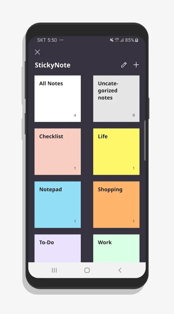 StickyNote Apk Mod