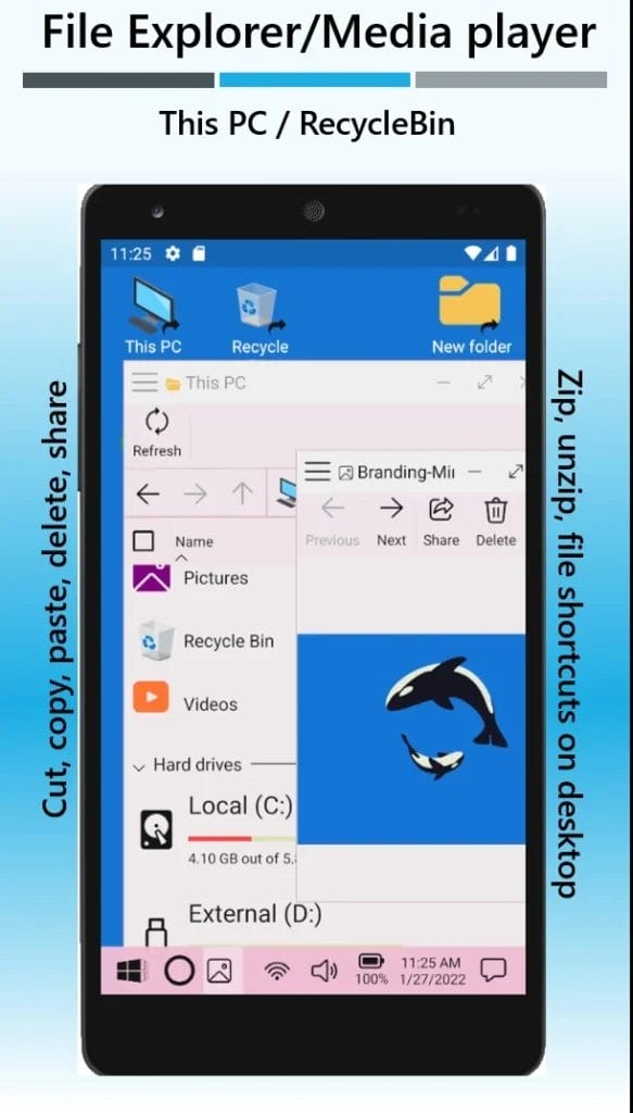 Win-x Launcher Pro Apk Download