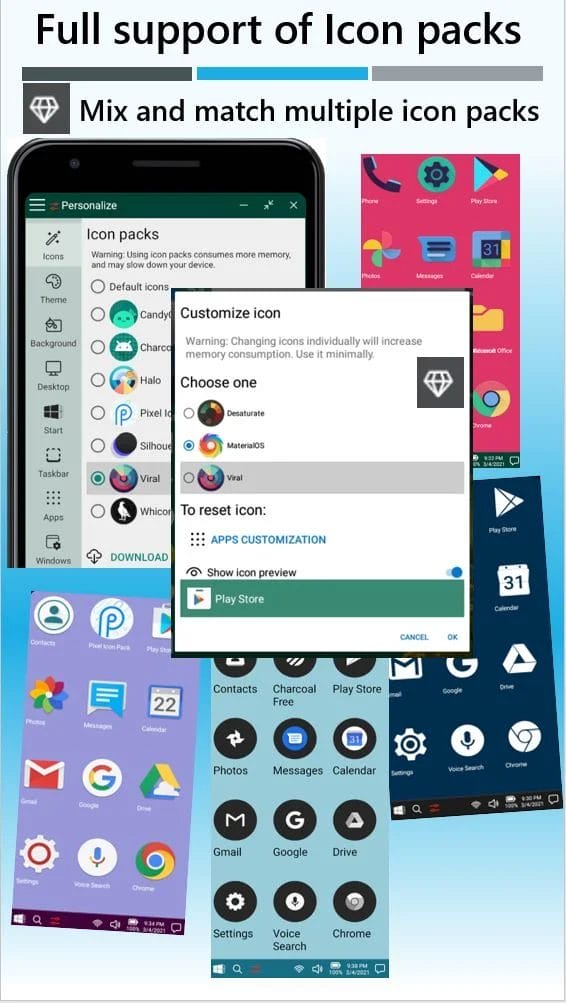 Win-x Launcher Apk no Ads
