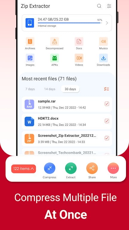 Zip Extractor Mod Apk