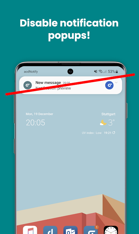 Disable Notification Popups Mod