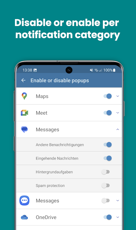 Disable Notification Popups Apk