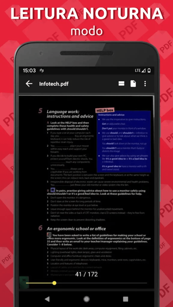Leitor de PDF Simples Download Apk