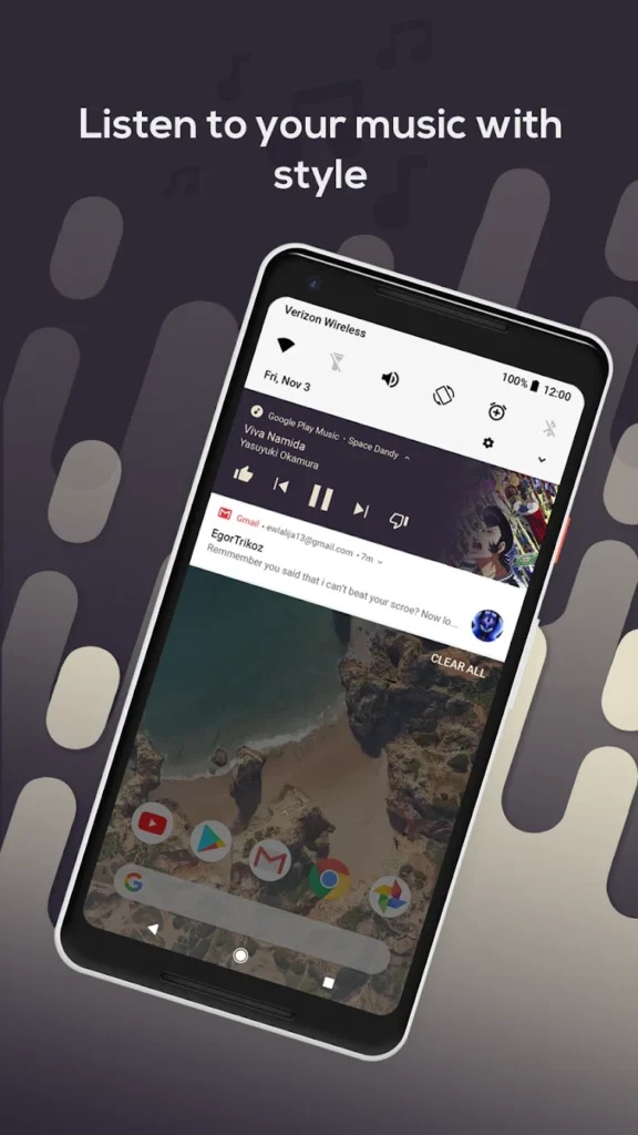 Material Notification Shade Apk Download