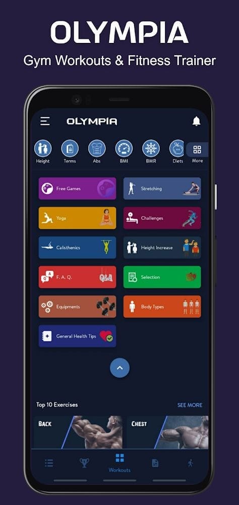FitOlympia Pro Mod Apk