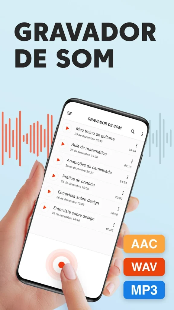 Gravador de Som e Voz Plus Apk Mod