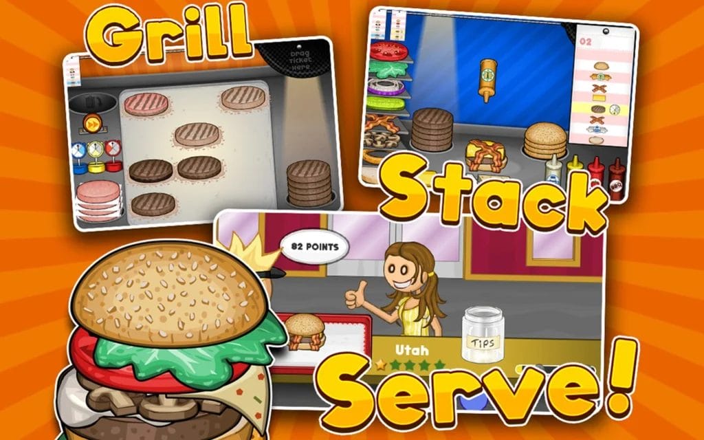 Papa's Burgeria To Go Apk