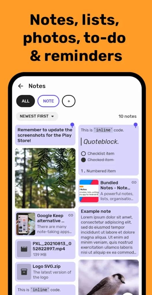 Bundled Notes Ios