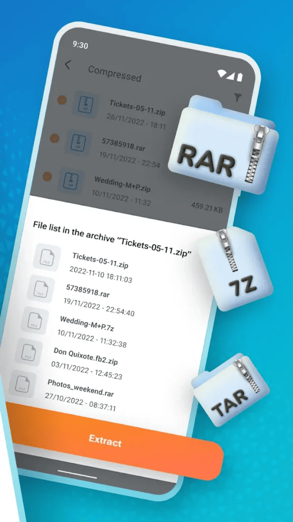 Zip Extractor-unzip Unrar Apk