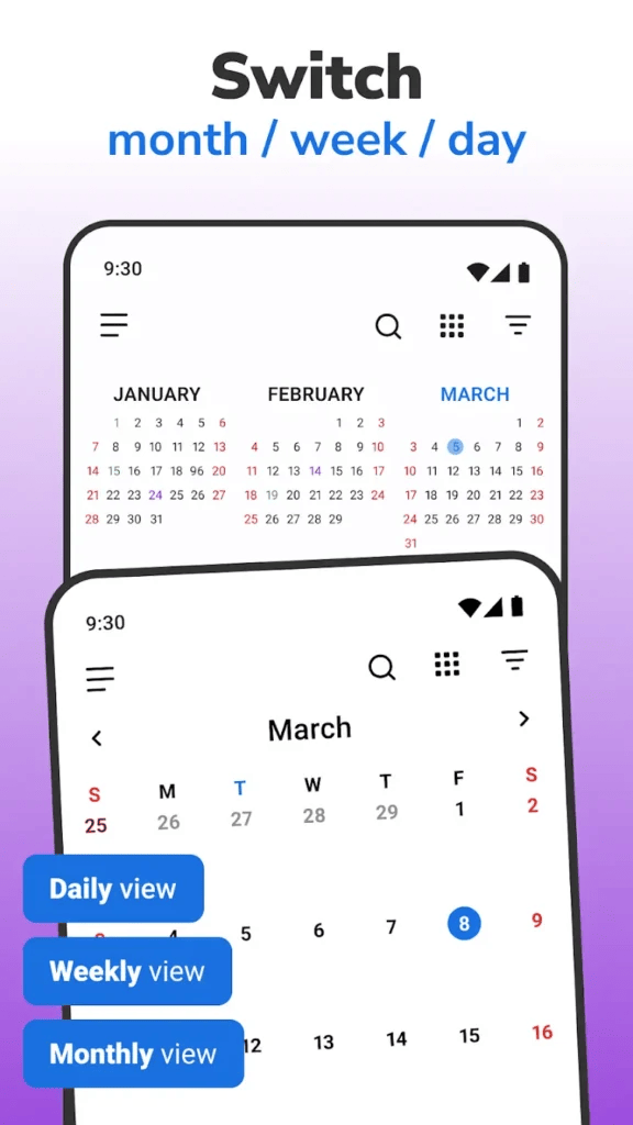 Download Calendário Simples Agenda