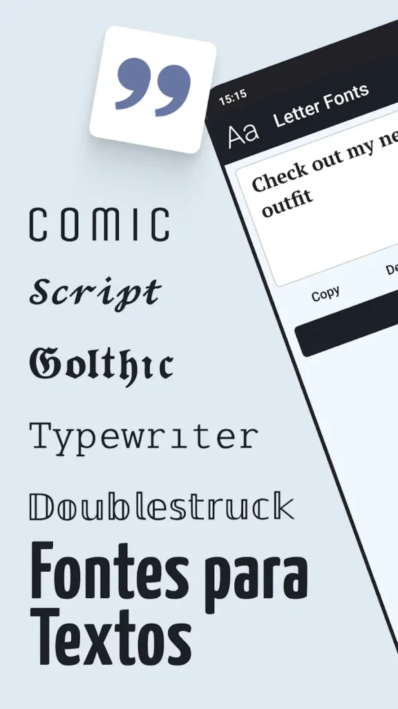 Letter Fonts Stylish Text Apk Mod