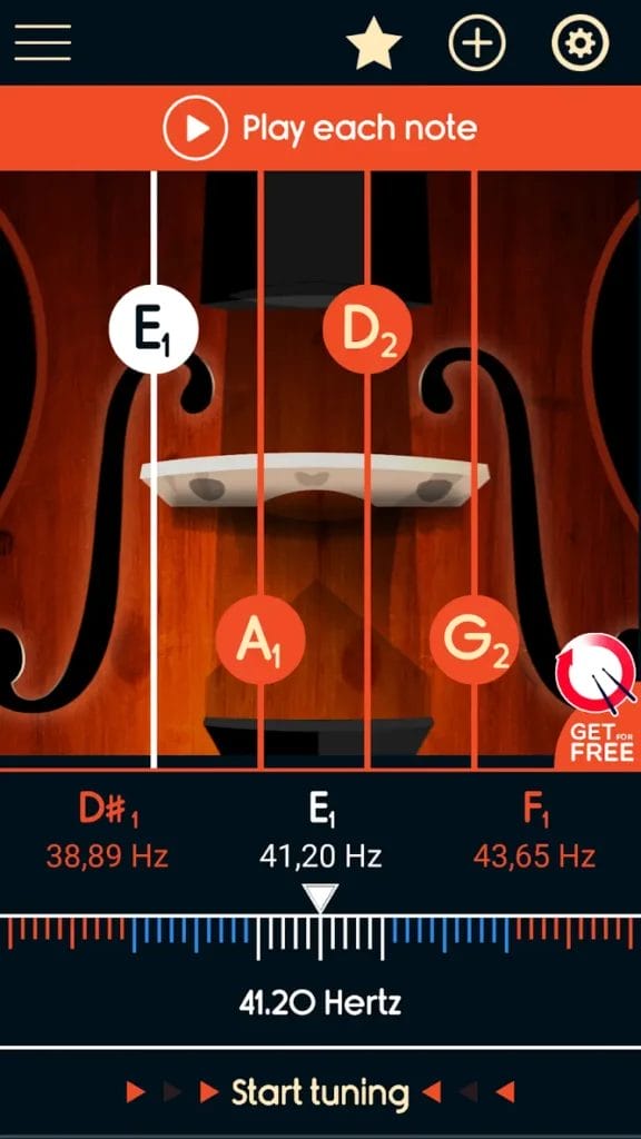 Master Double Bass Tuner Download Apk