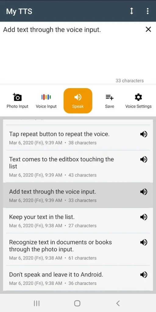 My TTS Text-to-Speech Mod Apk Download