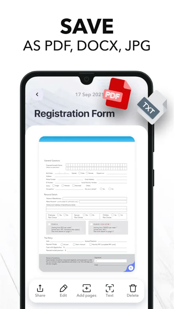 Download Scanner+ App Mod