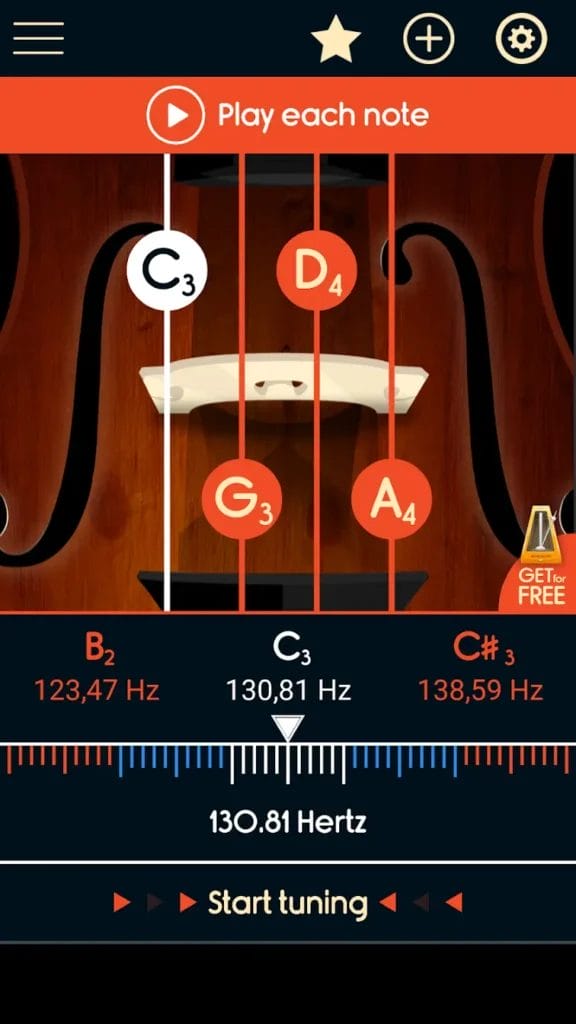 Viola Tuner Android