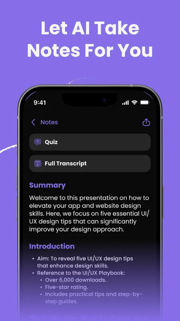 AI Note Taker Apk Mod Download