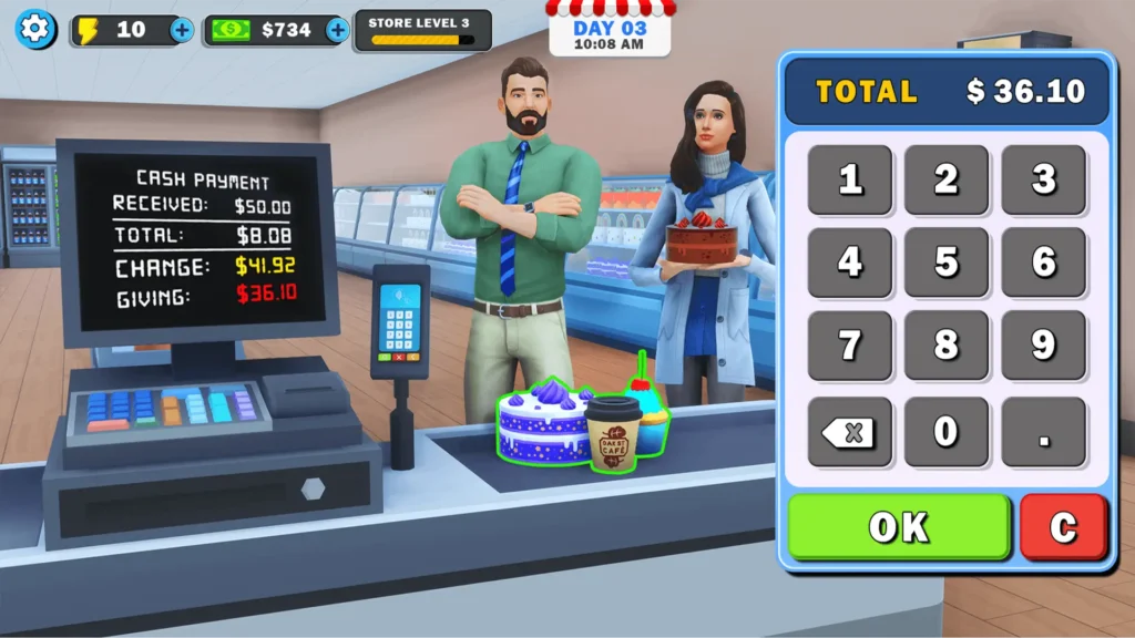 Bakery Supermarket Simulator Mod Apk Unlimited Money And Gems