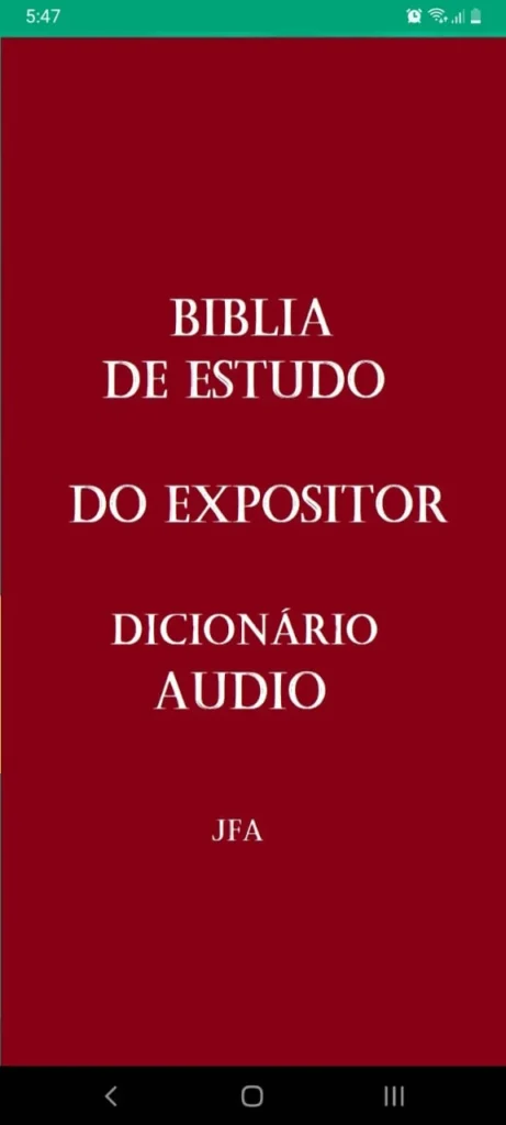 Biblia de Estudo Do Expositor Apk