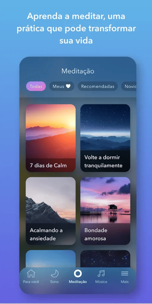 Calm Medite Durma e Relaxe Download Apk
