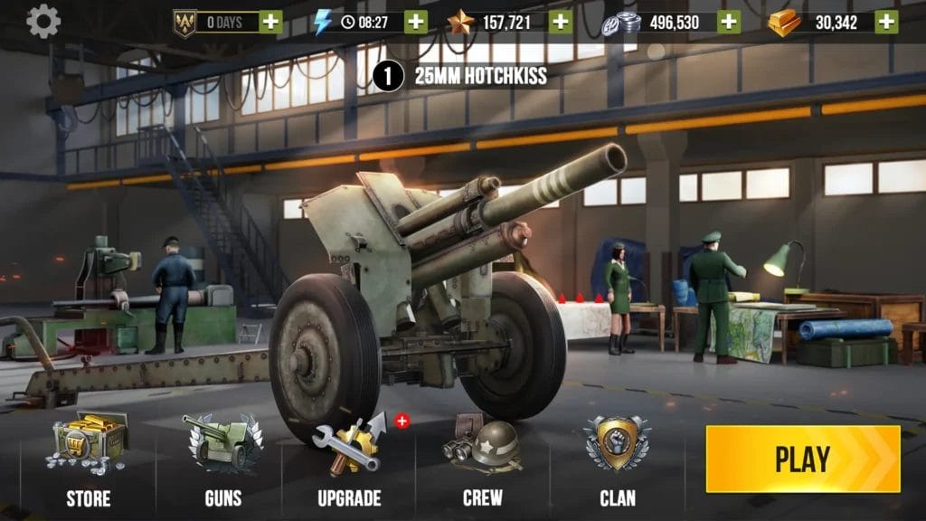 World Of Artillery Cannon War Mod