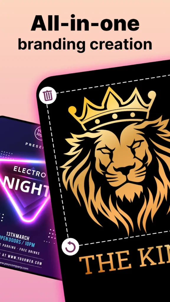 Criação de Logo Faça Pôsteres Apk
