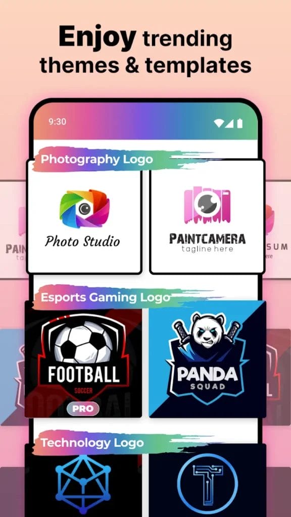 Criação de Logo Faça Pôsteres App Download