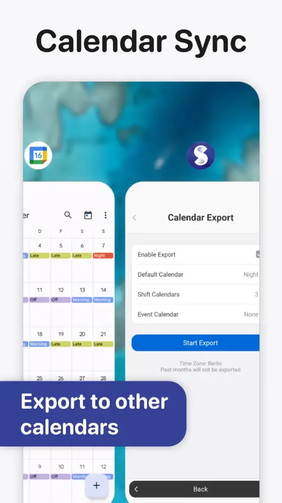 Download Supershift Shift Calendar Mod